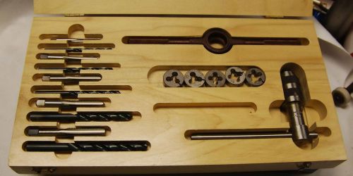 17 piece metric tap, drill and die set (f-3-1-2-142) for sale