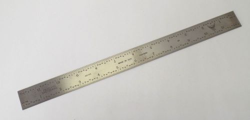 New pec 12&#034; machinist rule scale ruler for sale