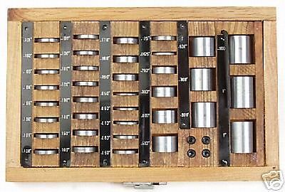 36 Pc Space Block Set Hardened To 57 - 60 Rockwell NEW