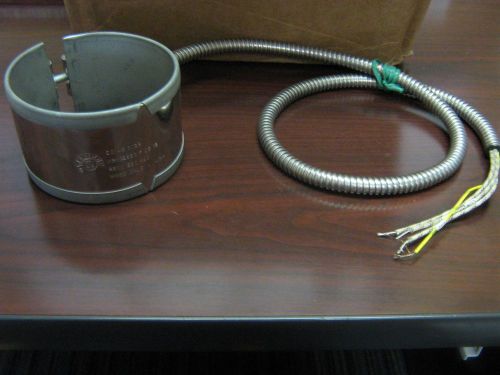 Heater Band 950 watt 440 volt / 4.5&#034;w. 2.75&#034;t. // with Wires Attached N