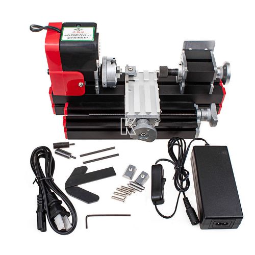 For hobby modelmaking mini motorized lathe machine diy tool metal woodworking for sale
