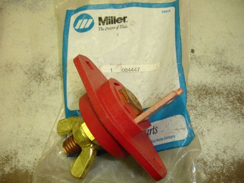 MILLER Electric 084-447 Red Output Terminal connector $41 Obsolete