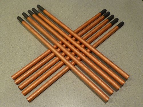 (10) heavy duty 3/8 x 12 &#034;  gouging carbons rod *free shipping* (ten) carbones for sale