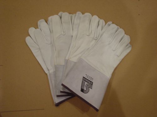 Set of 4 steiner 0223l welding gloves guenuine sheepskin leather. for sale