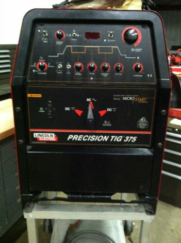 Lincoln precision tig 375 tig and stick welder for sale