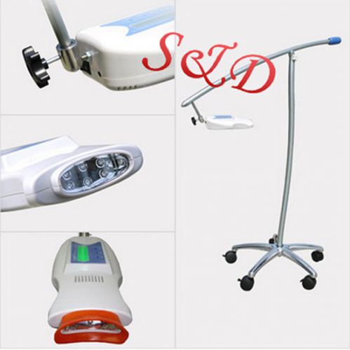 Mobile LED Dental Teeth Whitening System Teeth Bleaching Light Lamp 410-A S&amp;D