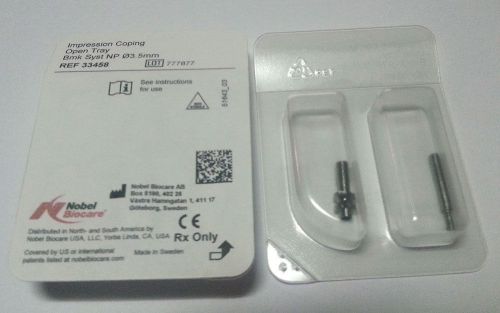 Nobel Biocare - Impression Coping Open Tray NP 3.5mm- ref: 33458
