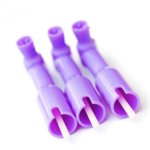 Dental disposable prophy angles with firm cup latex free 100pcs/box purple for sale