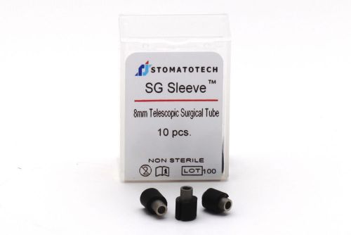 Dental implant surgical guide (8mm) drilling sleeve (10 units pack) for sale