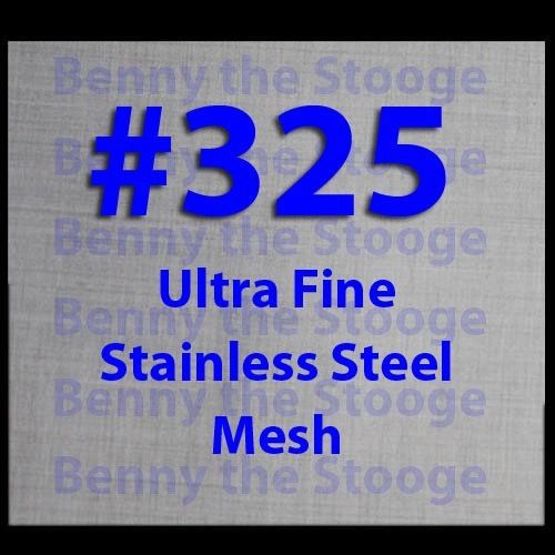 12&#034;x12&#034; #325 Mesh / 48 Micron Ultra Fine Filtration Mesh / Cloth  