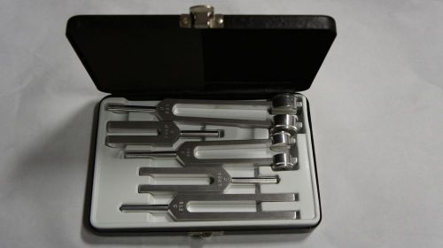 Miltex 19-120 tuning fork set in fitted soft case for sale