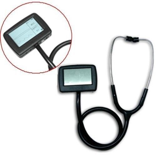 CMS-M Multi-function Visual Electronic Stethoscope ECG + spo2 Adult SPO2 probe