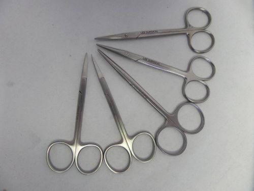 Lee Surgical &amp; Princeton Scissors 08.337.10 / 08.336.10 *Lot of 5*