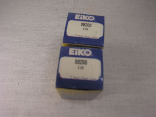 Eiko #08200 bulbs -2- still in box - medical scientific opthalmic -light bulbs for sale
