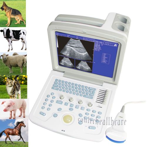 Vet veterinary b-ultrasound diagnostic system ultrasound scanner with 3.5 convex for sale