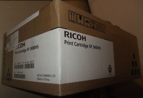 Ricoh SP3400HS 406517 Toner Cartridge  Black  New Original Sealed