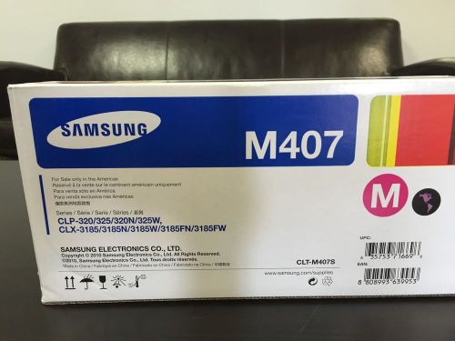 Samsung magenta toner cartridge m407 for sale
