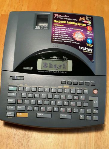 Brother p-touch pt-530 thermal label printer for sale
