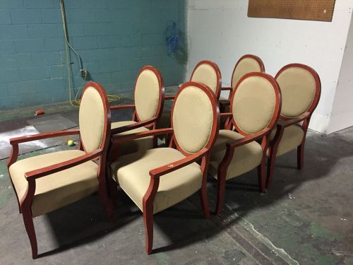 Set of (7) Chairs for Conference Table