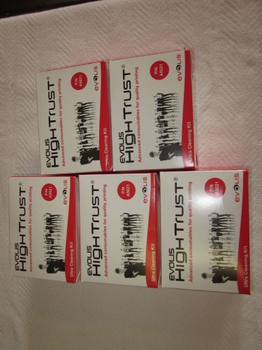 NEW Evolis A5021 UltraClean Cleaning Kit A5011 (5 boxes) incuded in bid !!