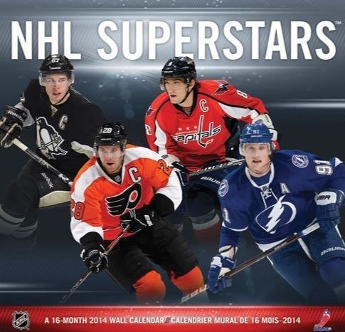 NHL Superstars Calendar 2014