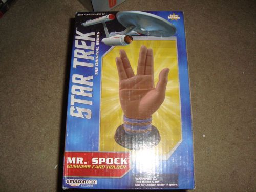 Brand New Star Trek MR. SPOCK BUSINESS CARD HOLDER! Free Shipping!