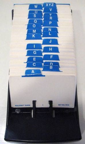 Late 80&#039;s Rolodex Model No. NVIP-24 Flip Style