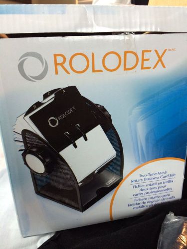 Rolodex Card File Large Flip With 200 Sleeved Cards