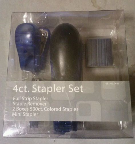 Stapler Set Blue