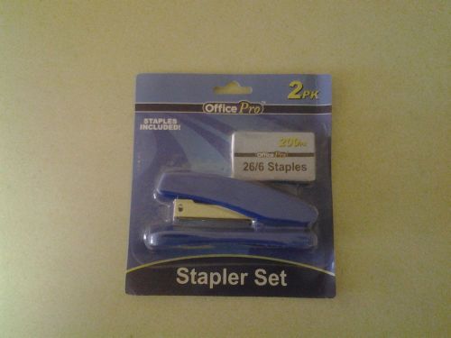 2pk Office Pro Stapler Set