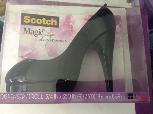 SCOTCH MAGIC - HIGH HEEL SHOE - great gift!TAPE DISPENSER with Scotch Magic Tape
