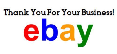 100 eBay Thank you labels 2x4