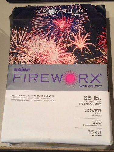 Boise Fireworx Paper - Cover - Banana Blast 65 Lb 250 Sheets