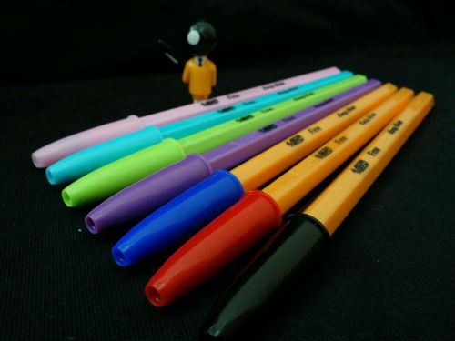 7 Well Selected Perfect Bic Classic Hex Pens 2009 Most Rare &amp; Collectible!!!