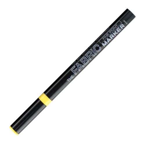 Marvy Fabric Marker Fine Point Yellow (Marvy 522S-5) - 1 Each