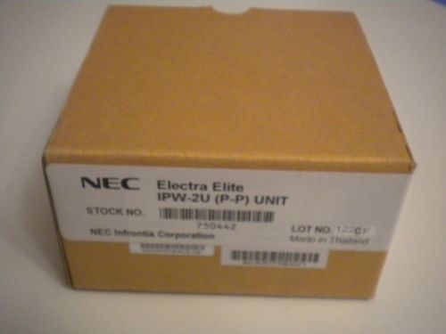 NEC IPW-2U (P-P) Unit Dterm Telephone Plug In Adapter For NEC PBX NEW