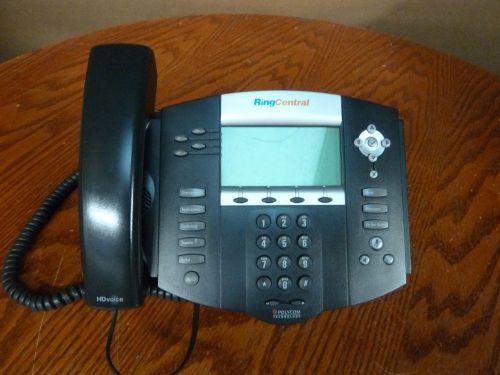 ONE Polycom SoundPoint IP550 VOIP Phone - Ring Central