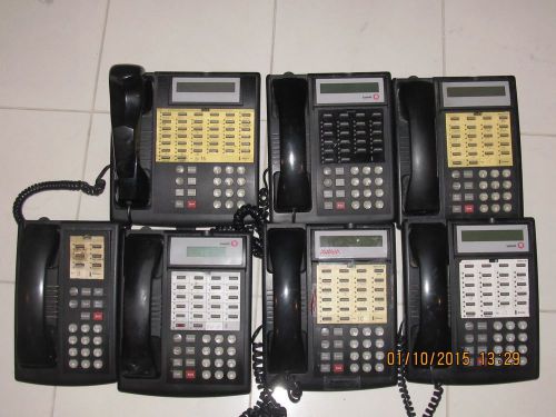 (Lot of 7) Avaya Partner 5-18d phone 1-34d phone and 1-6 phone Lucent ACS