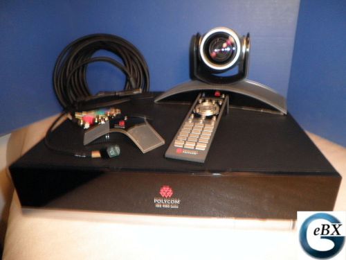 Polycom hdx 9000-720 4-site mp +1year warranty, complete video conference system for sale