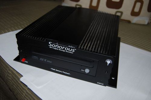 USED Sonorous 16MB Model 1 MP3 Digital Messaging Repeater System - No Reserve