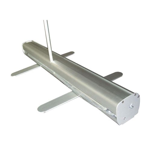 Good quality standard roll up banner stand (33&#034; w x 79&#034; h) stand only for sale