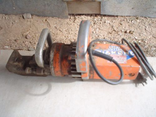 1&#039;&#039; 1 INCH DX-25 ELECTRIC REBAR CUTTER TROWL FOR PARTS OR REPAIR