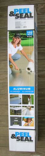 New - roll mfm building products - aluminum peel &amp; seal 50036 - 100 sf - sealed for sale