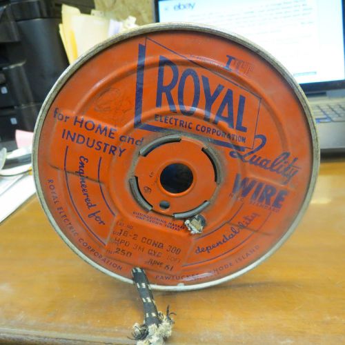 Vintage Royal Electric 18-2 wire