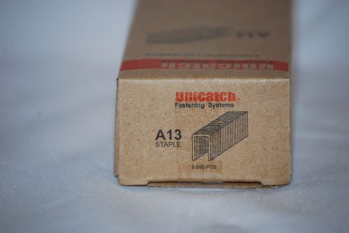 A08 1/2&#034; (3/16&#034; crown) fine wire staples for a series &amp; n3 staplers 10000/box for sale