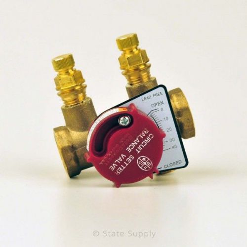 Circuit setter balance valve 1/2&#034; npt bell &amp; gossett    (d) for sale