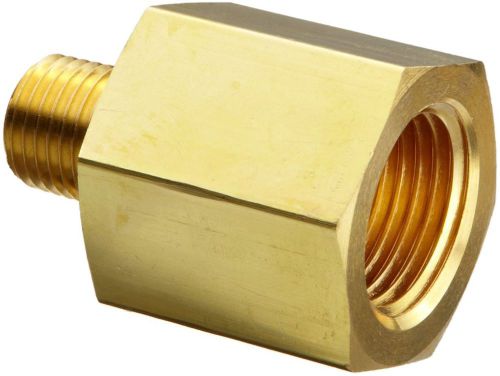 Parker Brass Pipe Fitting, Reducing Adapter, 3/8&#034; NPT Female X 1/4&#034; NPT Male New