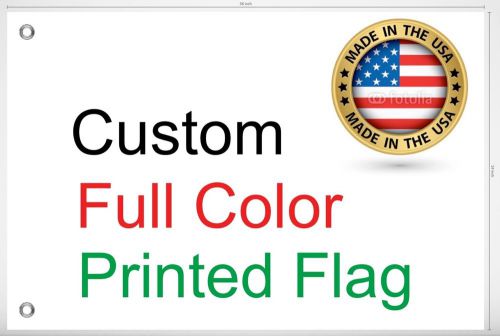 3x5ft custom flag - full color print with grommets for sale