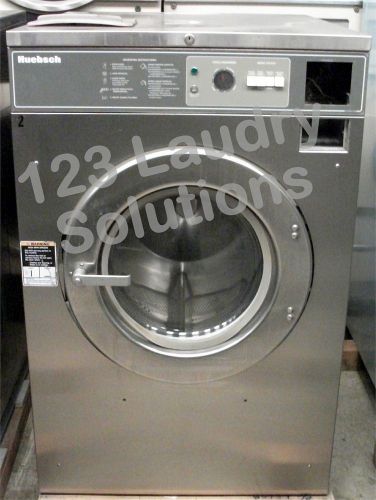 Huebsch front load washer 208-240v stainless steel hc40my2ou60001 used for sale