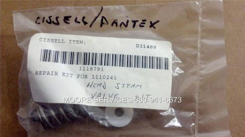 cissell repair kit head valve steam 1118791 118791 1110241 110241 parts pantex